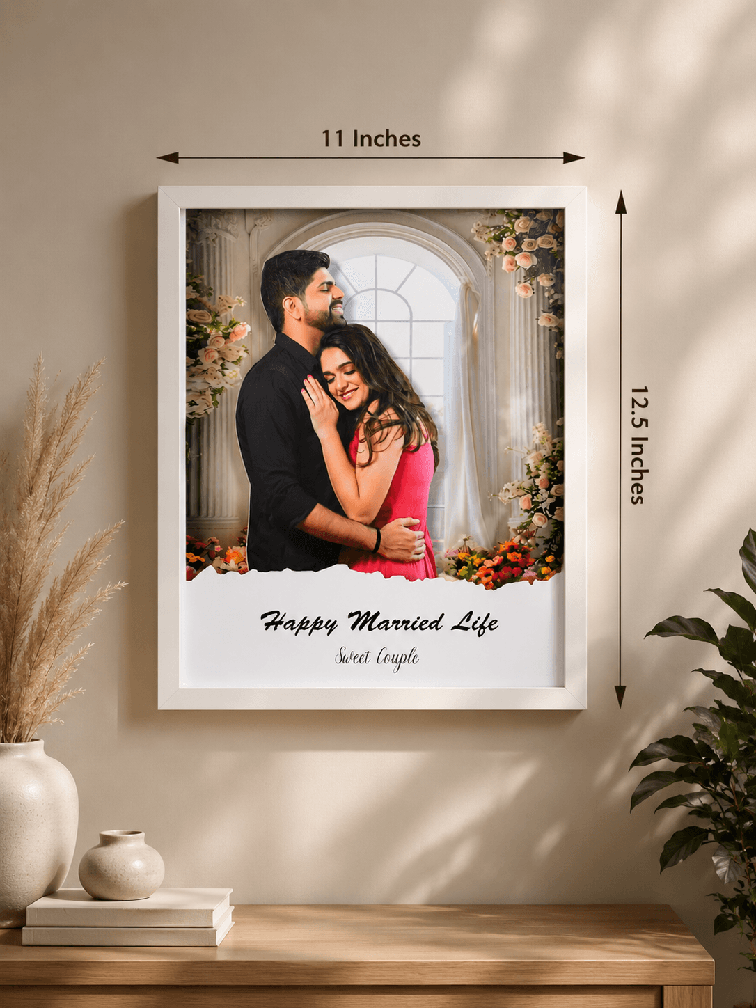 3D Happy Married Life Frame — photo 2